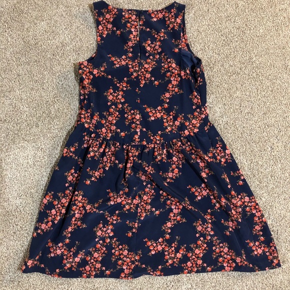 Fall Colors Floral Dress from ON, Size XS - Picture 3 of 3